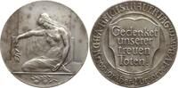 Deutschland, Weimarer Republik, Bayern Versilberte Bronzemedaille Volksbund Deutsche Kriegsgräber-Fürsorge, LV Bayern, Reichstrauertag -