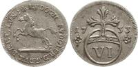 Braunschweig-Wolfenbüttel 6 Pfennig Ludwig Rudolph, 1731 - 1735 -