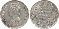 Indien 2 Annas Victoria, 1837 - 1901, Calcutta -