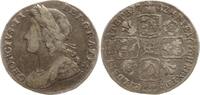 Großbritannien 6 Pence George II., 1727 - 1760 -