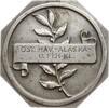 Österreich Einseitige oktogonale versilberte Bronzemedaille Unbestimmte Preismedaille: ÖST. HAV.-ALASKA - u. FEH-KL. -