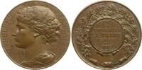 Frankreich, 3. Republik Bronzemedaille von Arthus Bertrand, Societe de Gymnastique la Picardie Fondée en 1880 -