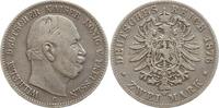 Kaiserreich Deutschland, Königreich Preußen 2 Mark Wilhelm I., 1861 - 1888 -