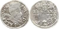 Polen, Königreich, Stadt Posen / Poznan 3 Gröscher Sigismund III., 1587 - 1632 -