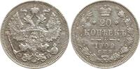 Russland 20 Kopeken Nikolaus II., 1894 - 1917, St. Petersburg -
