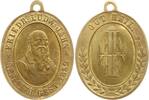 Königshofen, Stadt (Lauda-Königshofen) Tragbare hochovale Messingmedaille auf Friedrich Ludwig Jahn, 1778 - 1852, Begründer der Turnbewegung -