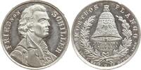 Deutschland, Weimar Kleine Zinnmedaille Friedrich Schiller, 1759 - 1805, auf seinen 100. Geburtstag -