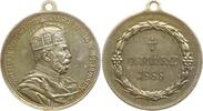 Deutschland, Kaiserreich, Preußen, Königreich Tragbare vergoldete Bronzemedaille Wilhelm I., 1861 - 1888, auf seinen Tod am 9. März -