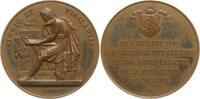 Schweiz-Genf Bronzemedaille v. Chaponniere, 350 Jahre Collège de Genève, Gründung 1559 durch Calvin -