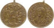 Deutschland / Österreich Bronzejeton Wallfahrt, Verkündigungsszene, VERKUND - DIGUNG / Marienbild, SANCTA MARIA -