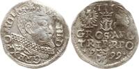 Polen, Königreich, Stadt Posen / Poznan 3 Gröscher Sigismund III., 1587 - 1632 -
