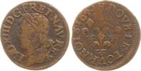 Frankreich, Königreich Double Tournois Ludwig XIII., 1610 - 1643, ohne Mzz. -