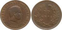 Portugal, Königreich 20 Reis Carlos I., 1889 - 1908 -
