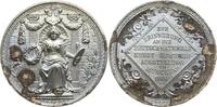 Bayern, Königreich, Stadt München Zinnmedaille auf die Nationale Kunst- und Gewerbeausstellung -