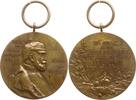 Deutschland, Kaiserreich, Preußen, Königreich Tragbare Bronzemedaille Wilhelm II., 1888 - 1918, auf den 100. Geburtstag Wilhelm I. -