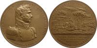 USA Große Bronzemedaille v. Moritz Fürst, auf Captain Thomas Macdonough, Battle of Lake Champlain -