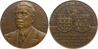 Belgien, Königreich Große Bronzemedaille v. Lavrillier, auf Albert De Govy, La Societe Artisienne de Force et Lumiere -