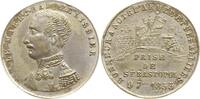 Frankreich, Kaiserreich Versilberte Bronzemedaille Napoleon III., 1852-1870, Krimkrieg, Marechal Pelissier, Einnahme v. Sebastopol -