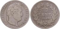 Frankreich, Königreich 50 Centimes Rouen, Louis Philippe I., 1830 - 1848 -