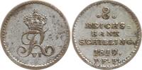 Schleswig-Holstein, Königliche Linie 8 Reichsbankschilling Friedrich VI. von Dänemark, 1808 - 1839, Altona -