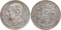Spanien, Königreich 2 Pesetas Alfonso XII., 1874 - 1885, Madrid -