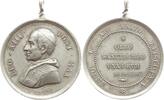 Vatikan Tragbare Silbermedaille Leo XIII., 1878 - 1903, v. Bianchi, auf sein 50-jähriges Bischofsjubiläum -
