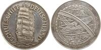 Bremerhaven, Stadt Feinsilbermedaille (1000) Schulschiff Deutschland -