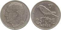 Norwegen 25 Öre Olav V., 1957 - 1991 -