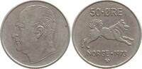 Norwegen 50 Öre Olav V., 1957 - 1991 -