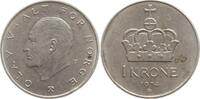 Norwegen 1 Krone Olav V., 1957 - 1991 -