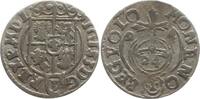 Polen, Königreich 1/24 Taler (Dreipölker) Sigismund III., 1587 - 1632, Bromberg, Variante mit geschlossenem Wappen -