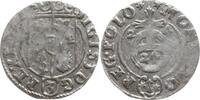 Polen, Königreich 1/24 Taler (Dreipölker) Sigismund III., 1587 - 1632, Bromberg, Variante mit offenem Wappen -