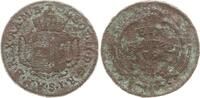 RDR, Haus Habsburg Cu Kreuzer Leopold II., 1790 - 1792, Günzburg -