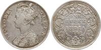 Indien 1 Rupie Victoria, 1837 - 1901, Type B / II / 0 / 0 -