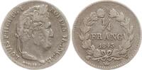 Frankreich, Königreich 1/4 Franc Louis Philippe, 1830 - 1848, Lille -
