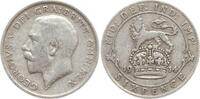 Großbritannien 6 Pence George V., 1910 - 1936 -