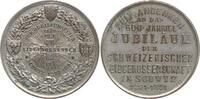 Schweiz - Schwyz Versilberte Bronzemedaille auf die 600-Jahrfeier der Eidgenossenschaft in Schwyz -