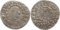 Brandenburg-Preußen 1/24 Taler (Groschen) Friedrich Wilhelm, 1640 - 1688, Halberstadt, Blätterkranz, v. Schr. 1299 -