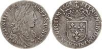 Frankreich, Königreich 1/12 Ecu au buste juvénile Ludwig XIV., 1643 - 1715, Lyon -