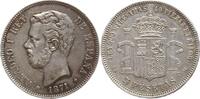 Spanien, Königreich 5 Pesetas Amadeo I., 1871 - 1873 -