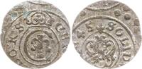 Livland unter Schweden Solidus (Schilling) Christina, 1632 - 1654 -