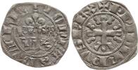 Frankreich, Königreich Double Parisis Philipp IV., 1285 - 1314, + PHILIPPVS REX / MONTEA DVPLEX / REGA / LIS, Lilie -
