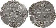 Italien - Savoyen Bianco (4 Soldi) Emanuele Filiberto, 1553 - 1580, Turin -