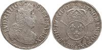 Frankreich, Königreich 1/2 Ecu aux insignes Ludwig XIV., 1643 - 1715, Paris, réformation -