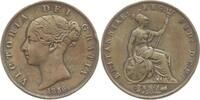 Großbritannien 1/2 Penny Victoria, 1837 - 1901 -