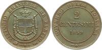 Italien 2 Centesimi Vittorio Emanuele II., Provisorische Regierung, 1859 - 1861 -
