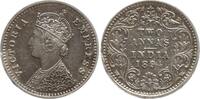Indien 2 Annas Victoria, 1837 - 1901, Kalkutta -