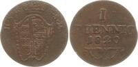 Sachsen-Coburg-Saalfeld, Herzogtum 1 Pfennig Ernst, 1806 - 1826 -