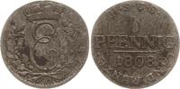 Sachsen-Coburg-Saalfeld, Herzogtum 6 Pfennig Ernst, 1806 - 1826 -