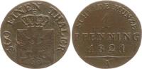 Brandenburg-Preußen 1 Pfennig Friedrich Wilhelm III., 1797 - 1840 -